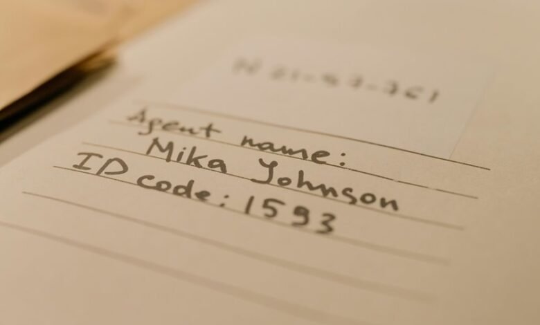 important numerical identification code